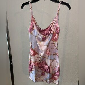 SHEIN marble print cami dress multicolor size S